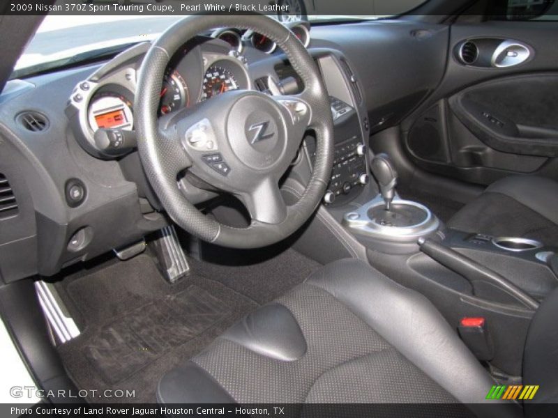  2009 370Z Sport Touring Coupe Black Leather Interior
