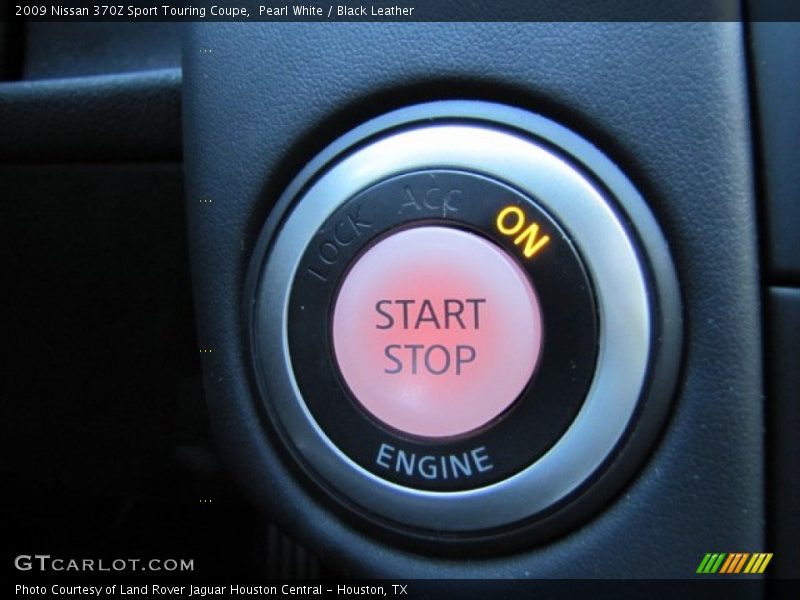 Pearl White / Black Leather 2009 Nissan 370Z Sport Touring Coupe