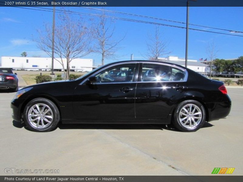 Black Obsidian / Graphite Black 2007 Infiniti G 35 Sedan