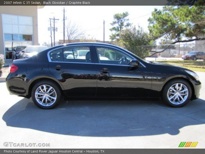 Black Obsidian / Graphite Black 2007 Infiniti G 35 Sedan