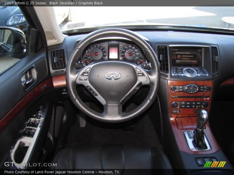 Black Obsidian / Graphite Black 2007 Infiniti G 35 Sedan