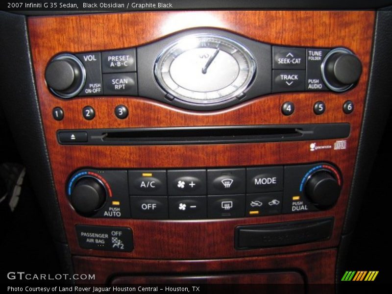 Black Obsidian / Graphite Black 2007 Infiniti G 35 Sedan