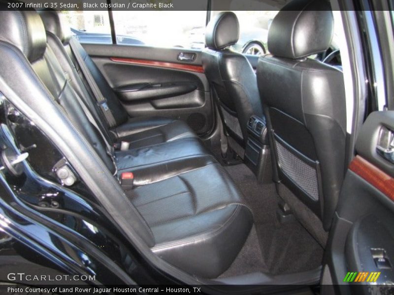 Black Obsidian / Graphite Black 2007 Infiniti G 35 Sedan