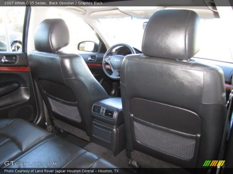 Black Obsidian / Graphite Black 2007 Infiniti G 35 Sedan