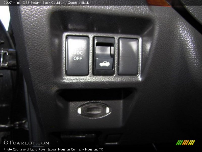 Black Obsidian / Graphite Black 2007 Infiniti G 35 Sedan