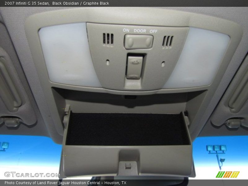 Black Obsidian / Graphite Black 2007 Infiniti G 35 Sedan