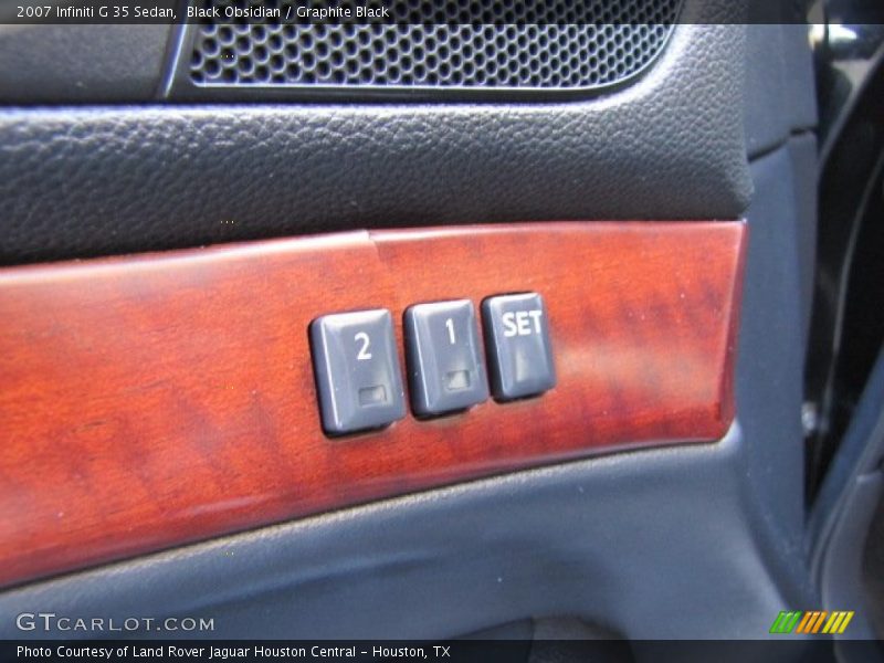 Black Obsidian / Graphite Black 2007 Infiniti G 35 Sedan