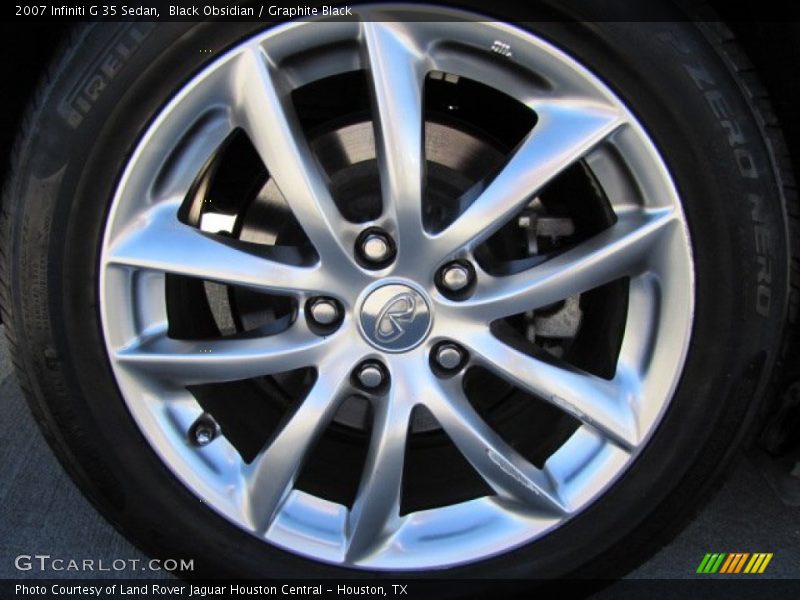 Black Obsidian / Graphite Black 2007 Infiniti G 35 Sedan