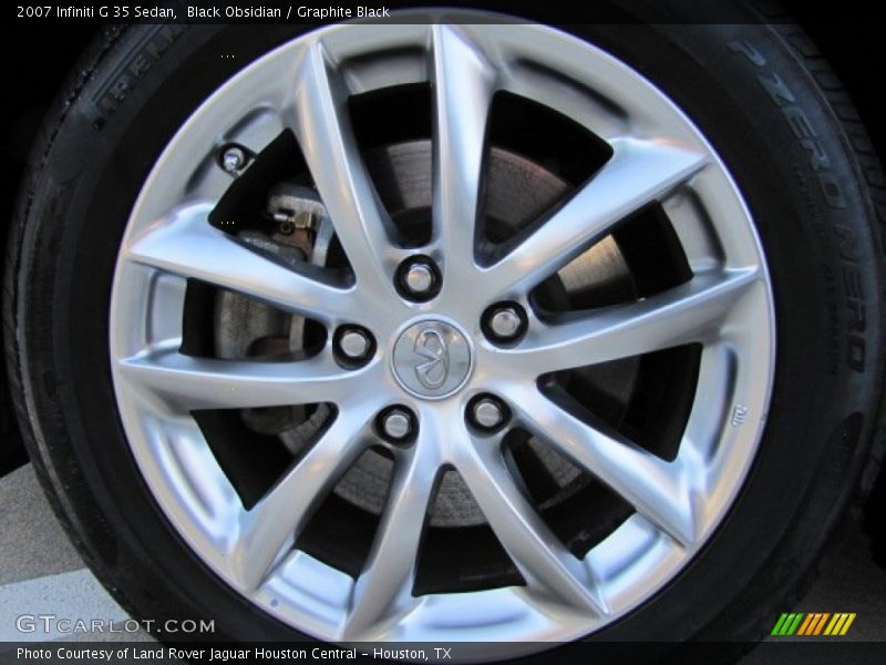 Black Obsidian / Graphite Black 2007 Infiniti G 35 Sedan
