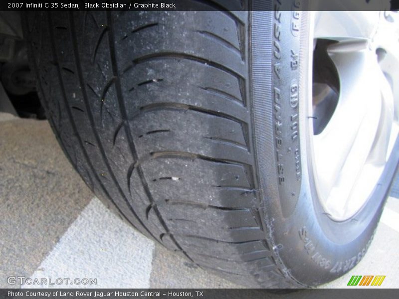 Black Obsidian / Graphite Black 2007 Infiniti G 35 Sedan