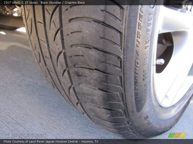 Black Obsidian / Graphite Black 2007 Infiniti G 35 Sedan