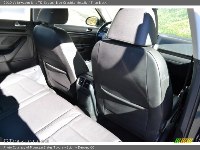 Blue Graphite Metallic / Titan Black 2010 Volkswagen Jetta TDI Sedan