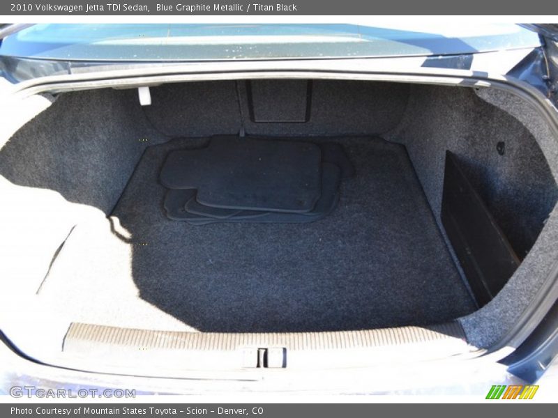 Blue Graphite Metallic / Titan Black 2010 Volkswagen Jetta TDI Sedan
