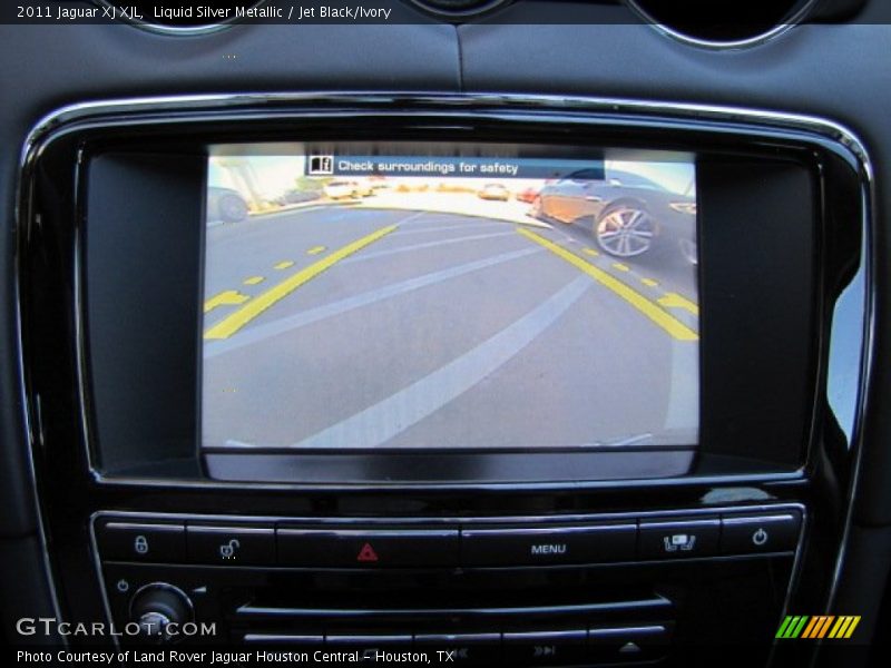 Liquid Silver Metallic / Jet Black/Ivory 2011 Jaguar XJ XJL