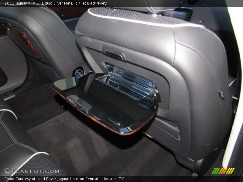 Liquid Silver Metallic / Jet Black/Ivory 2011 Jaguar XJ XJL