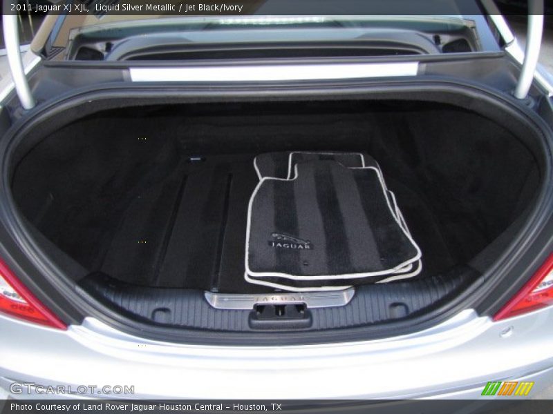 Liquid Silver Metallic / Jet Black/Ivory 2011 Jaguar XJ XJL