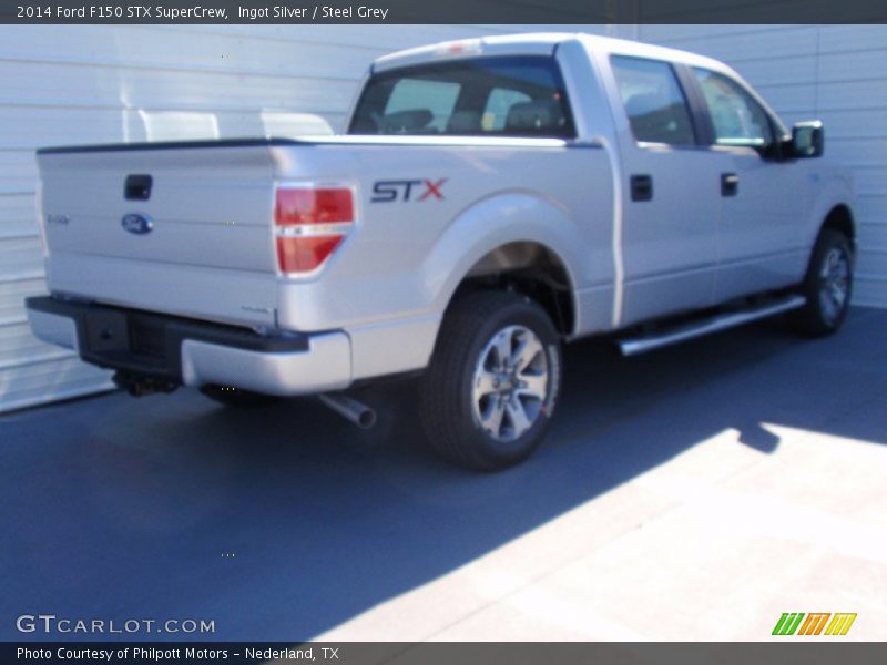 Ingot Silver / Steel Grey 2014 Ford F150 STX SuperCrew