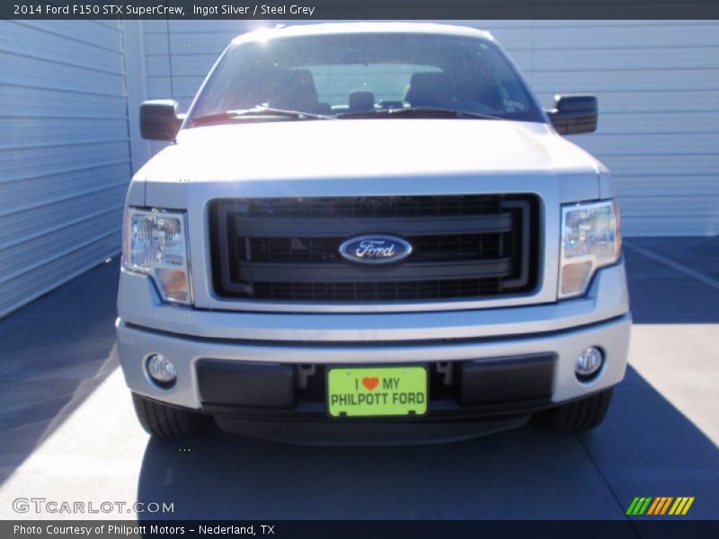 Ingot Silver / Steel Grey 2014 Ford F150 STX SuperCrew