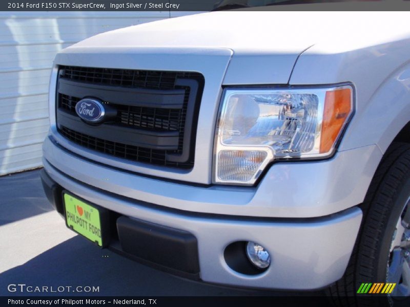 Ingot Silver / Steel Grey 2014 Ford F150 STX SuperCrew