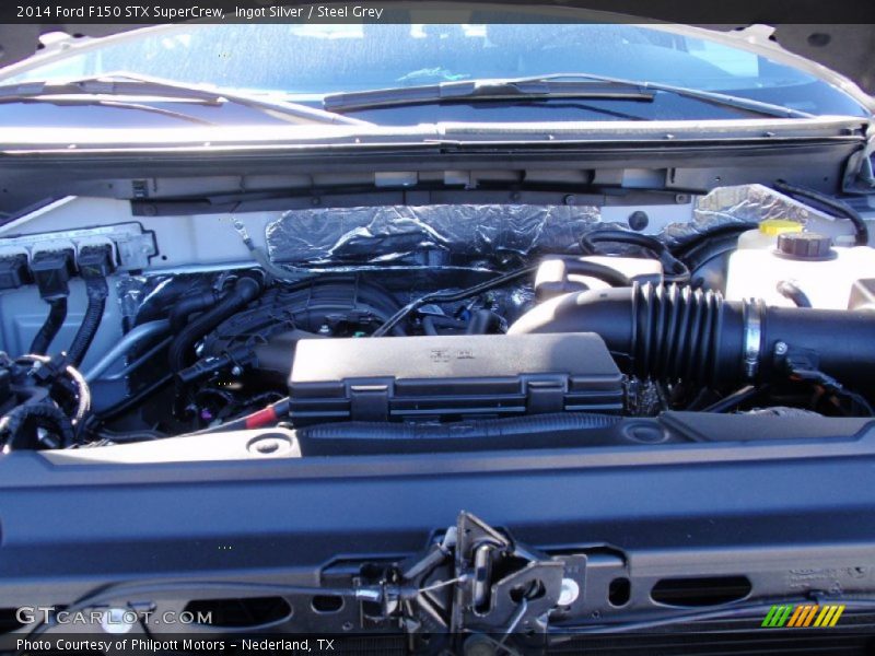 Ingot Silver / Steel Grey 2014 Ford F150 STX SuperCrew
