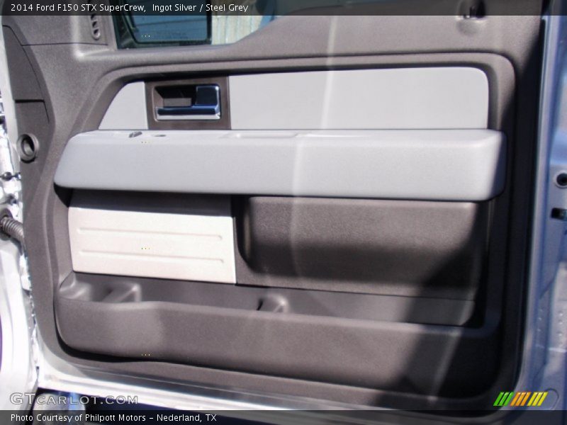 Ingot Silver / Steel Grey 2014 Ford F150 STX SuperCrew