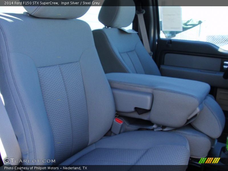 Ingot Silver / Steel Grey 2014 Ford F150 STX SuperCrew