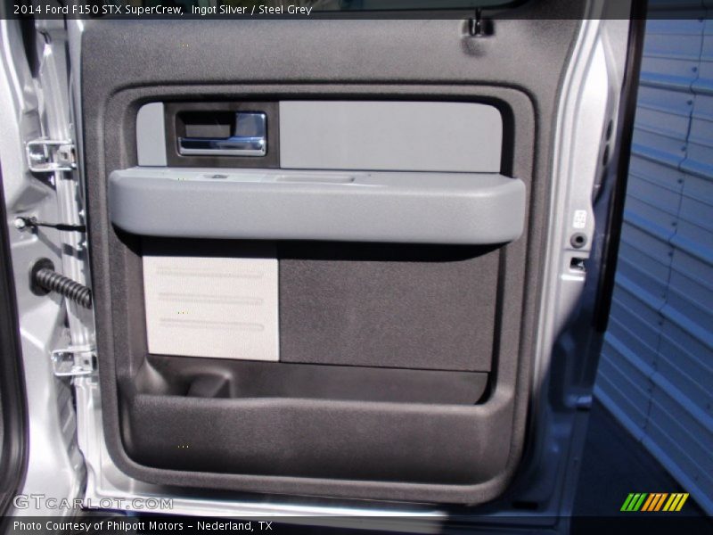 Ingot Silver / Steel Grey 2014 Ford F150 STX SuperCrew