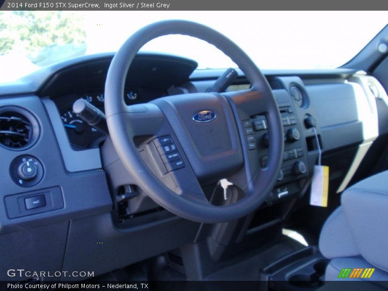 Ingot Silver / Steel Grey 2014 Ford F150 STX SuperCrew