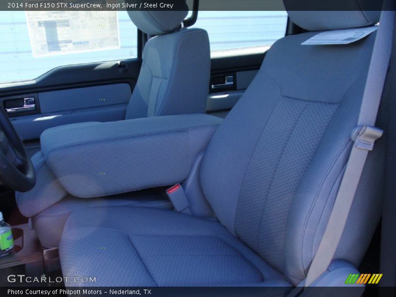 Ingot Silver / Steel Grey 2014 Ford F150 STX SuperCrew