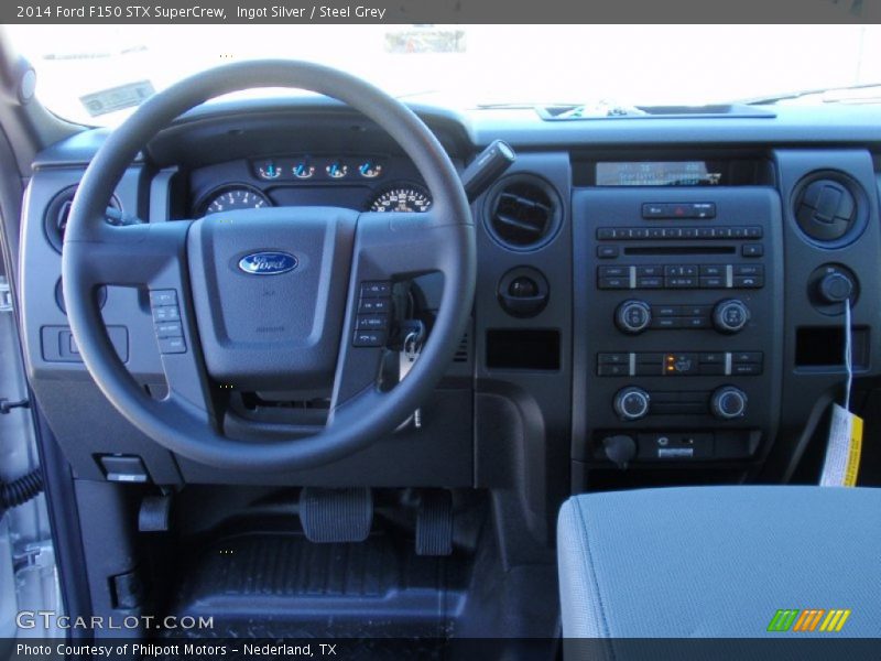 Ingot Silver / Steel Grey 2014 Ford F150 STX SuperCrew