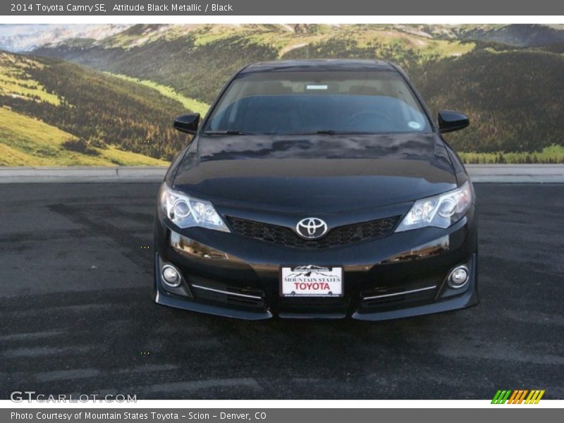 Attitude Black Metallic / Black 2014 Toyota Camry SE