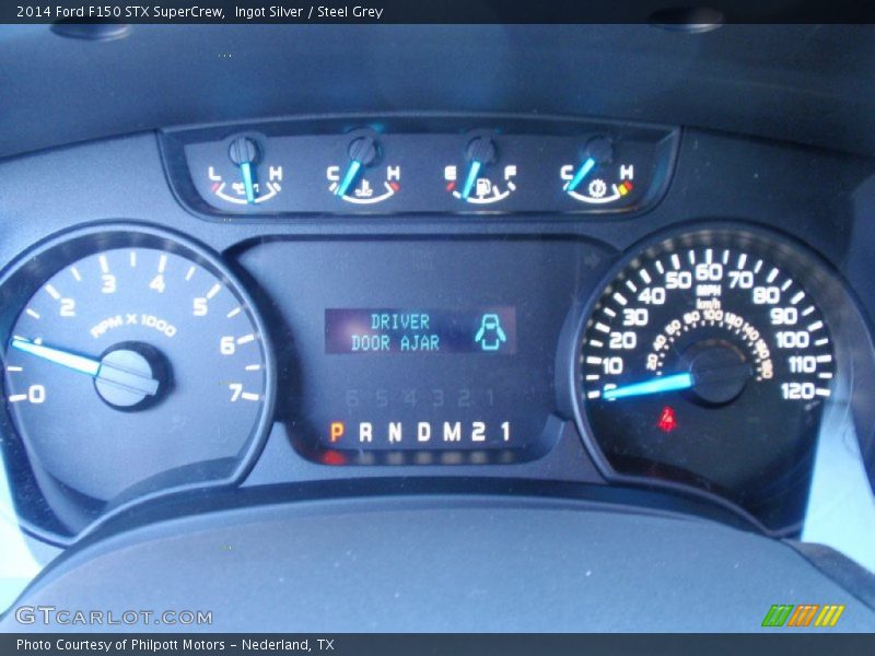 Ingot Silver / Steel Grey 2014 Ford F150 STX SuperCrew