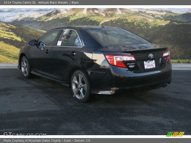 Attitude Black Metallic / Black 2014 Toyota Camry SE