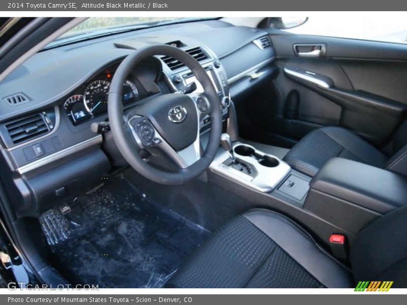 Attitude Black Metallic / Black 2014 Toyota Camry SE