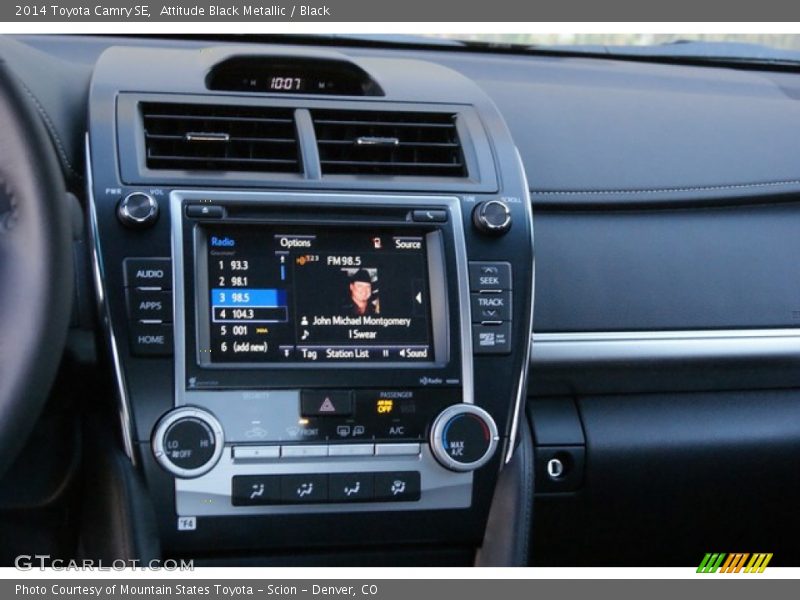 Attitude Black Metallic / Black 2014 Toyota Camry SE