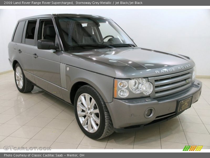 Stornoway Grey Metallic / Jet Black/Jet Black 2009 Land Rover Range Rover Supercharged
