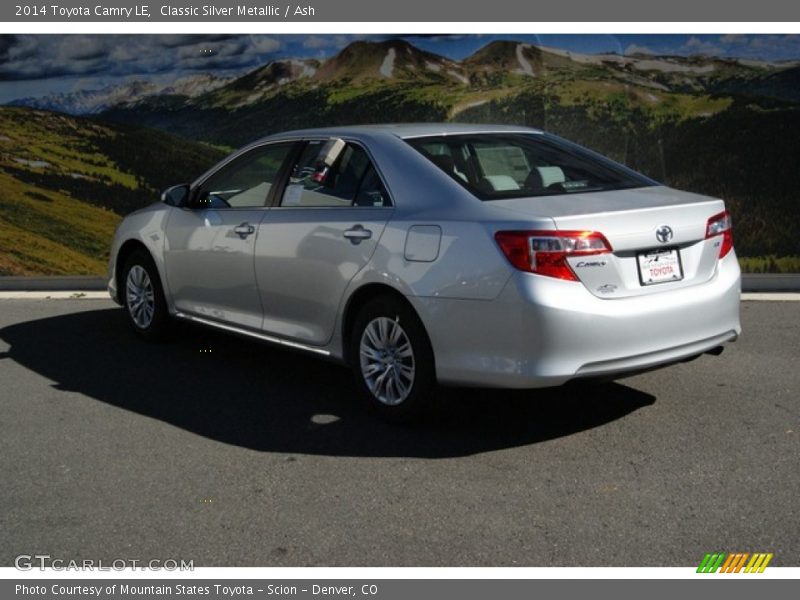 Classic Silver Metallic / Ash 2014 Toyota Camry LE
