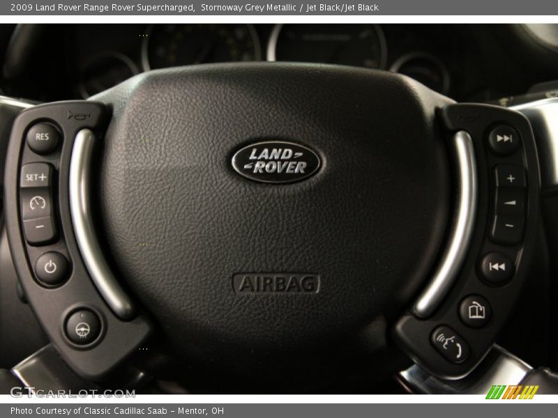 Stornoway Grey Metallic / Jet Black/Jet Black 2009 Land Rover Range Rover Supercharged