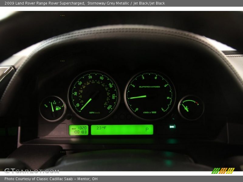 Stornoway Grey Metallic / Jet Black/Jet Black 2009 Land Rover Range Rover Supercharged
