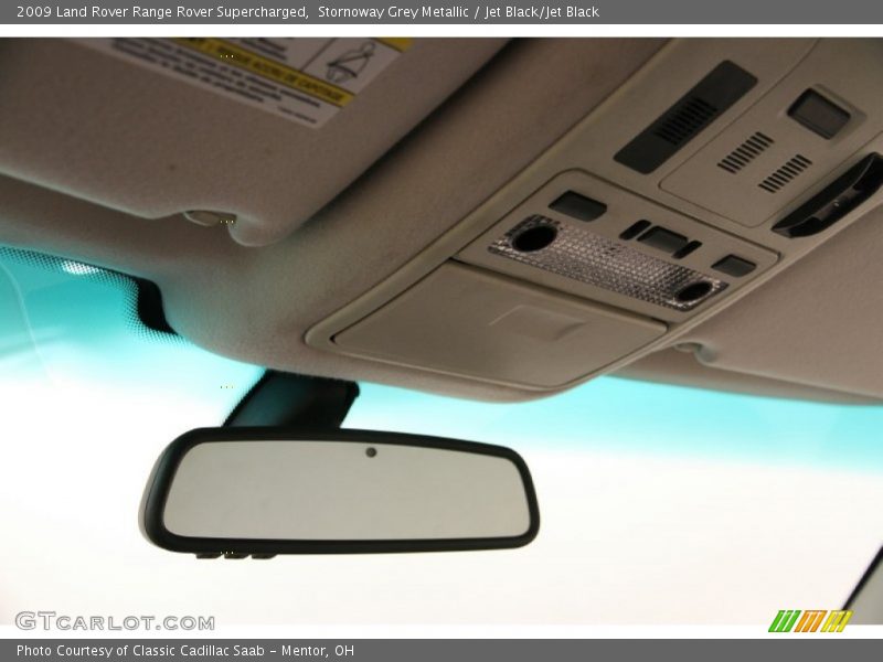 Stornoway Grey Metallic / Jet Black/Jet Black 2009 Land Rover Range Rover Supercharged