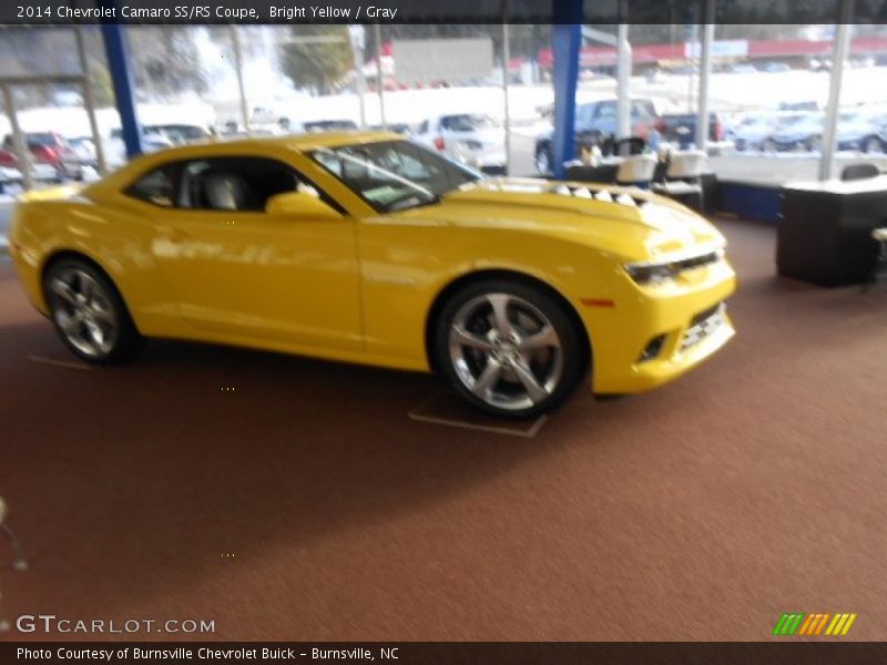 Bright Yellow / Gray 2014 Chevrolet Camaro SS/RS Coupe