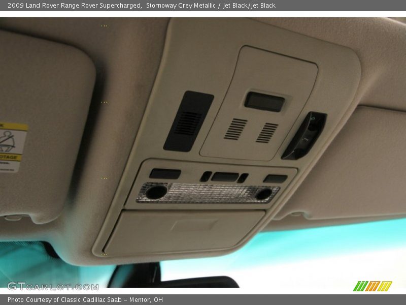 Stornoway Grey Metallic / Jet Black/Jet Black 2009 Land Rover Range Rover Supercharged