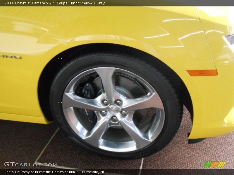 Bright Yellow / Gray 2014 Chevrolet Camaro SS/RS Coupe