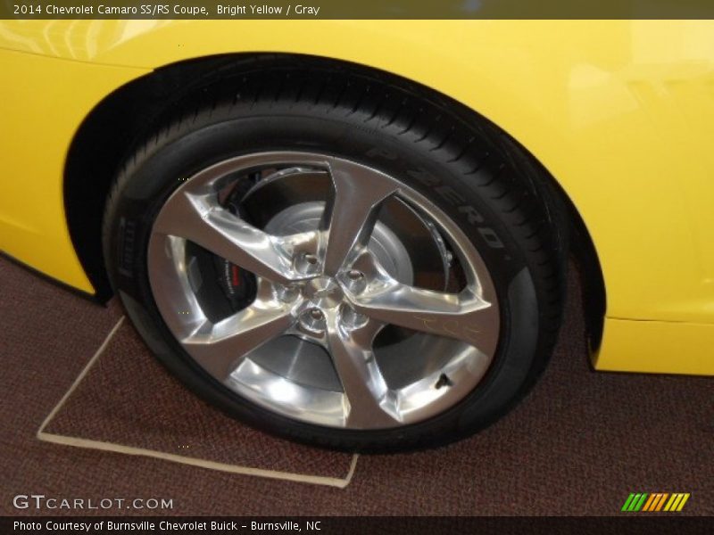 Bright Yellow / Gray 2014 Chevrolet Camaro SS/RS Coupe