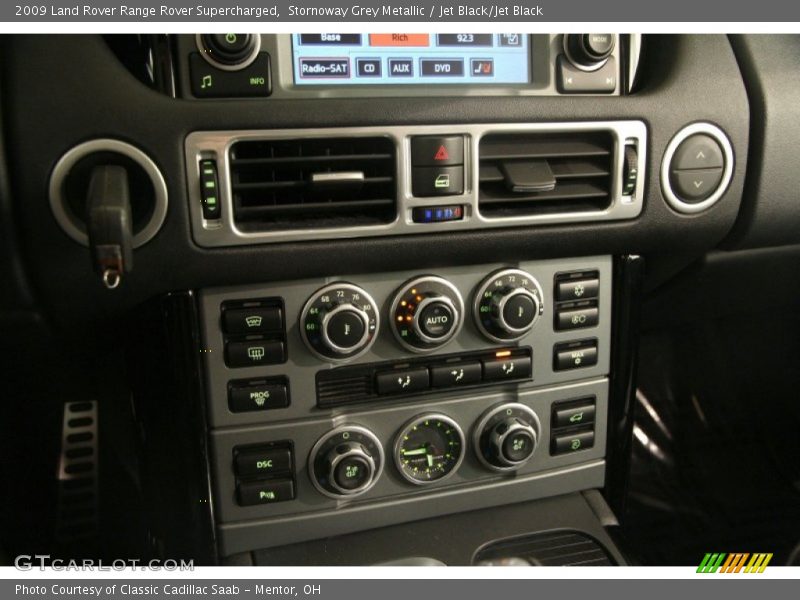 Stornoway Grey Metallic / Jet Black/Jet Black 2009 Land Rover Range Rover Supercharged