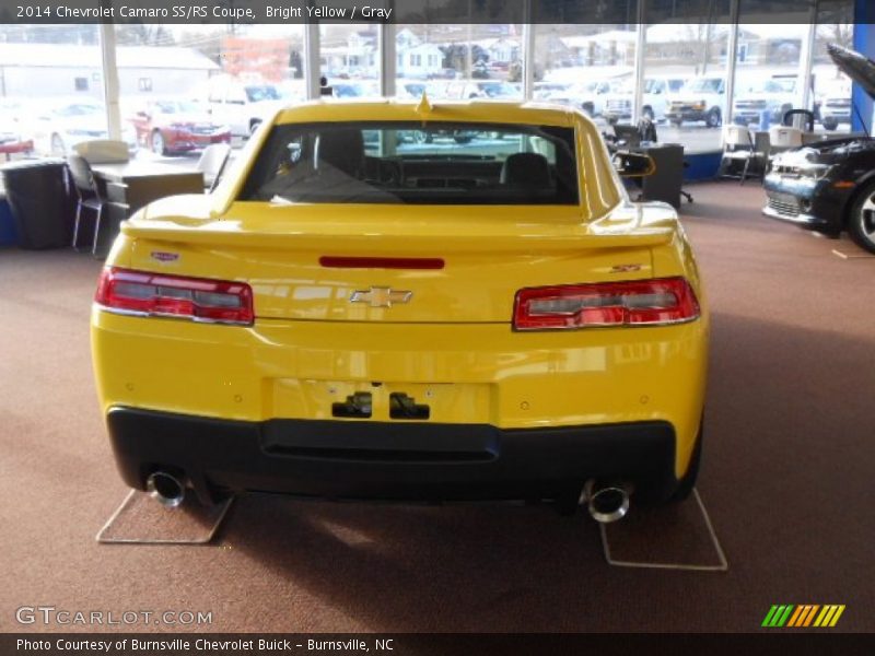 Bright Yellow / Gray 2014 Chevrolet Camaro SS/RS Coupe