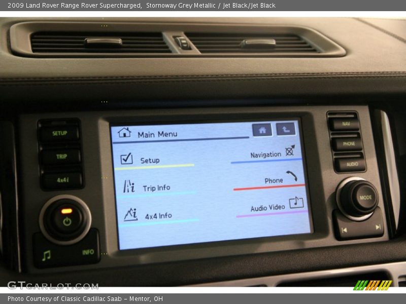 Stornoway Grey Metallic / Jet Black/Jet Black 2009 Land Rover Range Rover Supercharged