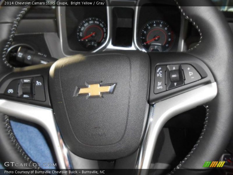 Bright Yellow / Gray 2014 Chevrolet Camaro SS/RS Coupe