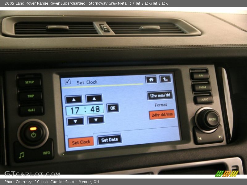 Stornoway Grey Metallic / Jet Black/Jet Black 2009 Land Rover Range Rover Supercharged