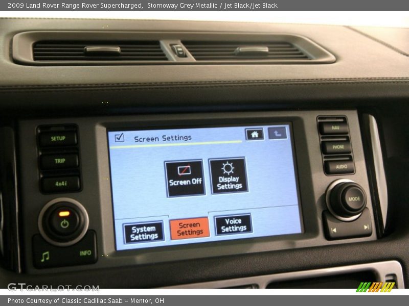 Stornoway Grey Metallic / Jet Black/Jet Black 2009 Land Rover Range Rover Supercharged